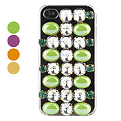 uvas caso estilo duro para iphone 4 e 4s (cores sortidas)