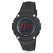 Unisex Multi-Functional PU Digital Automatic Wrist Watch