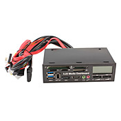 5.25 "multi-funzione sul pannello frontale I / O Ports PC Media Dashboard