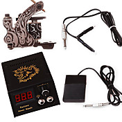 1 Ferro Cast Kit Tatoo Macchina per il rivestimento e sfondo