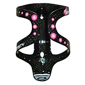 Pink Dot Mønster Sykling 3K Weave Carbon Fiber Bottle Cage