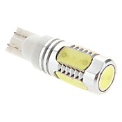T10 8W 450-500lm Blanc Naturel Lumière LED Ampoule pour lampe Marker Instrument Voiture / Lecture / Side (12V)
