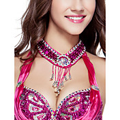 Dancewear Polyester With Beading /Sequins Belly Dance Necklace For Ladies More Colors
