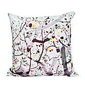Ink Painting Velvet Decorative Pillow Cover