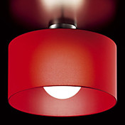 60W E27 Classic Style Eisen Flush Mount Licht