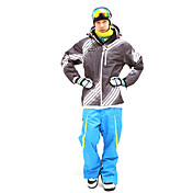 20000mm Waterproof FELICE-VINCENT Unisex Skiën Jacket met Cotton Filler (Multi-color beschikbaar)