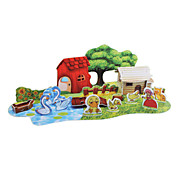 DIY Fairy Tale 3D Puzzle The Ugly Duckling (34pcs, difficulty 3 of 5)