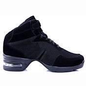 Leatherette & Mesh Fabric Upper Dance Shoes Dance Sneakers for Women/Men