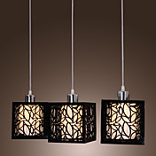 Lámpara Chandelier con 3 Bombillas - HOKE