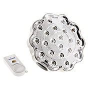 1.5W E27 150LM 120-Cold White Light Control remoto recargable Spot LED Bombilla (110-240V)