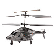 3,5-Channle Missiles Shooting Gyro IR kontroll Helicopter (Black, Modell: U810A)