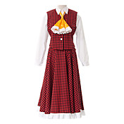 Cosplay Costume Inspired by Touhou Project Phantasmagoria of Flower View Yuka Kazami