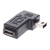 Micro USB Female to Mini USB Male Adapter for Samsung Galaxy S3 I9100 and Others