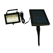 7W Contemporary LED solar landscape light with 3 LEDs