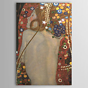 pintados à mão pintura a óleo pessoas famosas com moldura esticada 24 "x 36" por Gustav Klimt