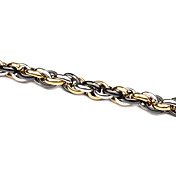 Rosa de Oro Collar chapado en aleación