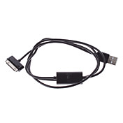 Câble USB Adaptateur Mâle avec interrupteur pour Samsung Galaxy Tab et autres