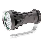 5-Mode 6 x Cree XM-L T6 LED lommelykt Søk Light (8000LM, 40W, 4x18650)