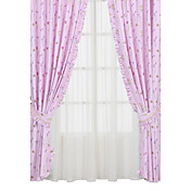 (Two Panels) Elegant Country Florals Kids Curtains