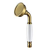 Ti-PVD Finish Contemporary Brass Handled Shower Head