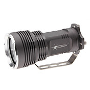 SolarStorm 5-Mode 5 x Cree XM-L T6 LED lommelykt Søk Light (6000LM, 35W, 4x18650)