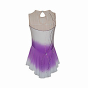 Girl's Radiation Figure Skating Dress (Dark Red)