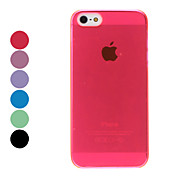 Simple Style Hard Case for iPhone 5 (Assorted Colors)