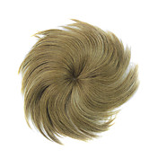 Indiens de 100% cheveux humains or 5 droite "* 5.5" morceaux mono cheveux top