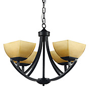 60W E27 Kroonluchter in Anchor Feature met 4 Lights