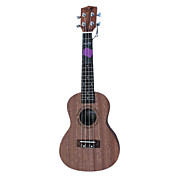 Noten - (U-100C) Multiplex sapeli Concert Ukulele met tas