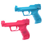 Pair of Rumble Blaster Light Gun for Wii/Wii U (Pink and Blue)