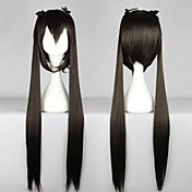 peruca cosplay inspirado k-on! nakano azusa preto