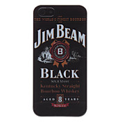 Whiskey Bottle Pattern Hard Case for iPhone 5