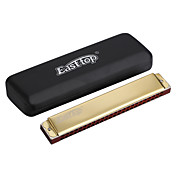 EASTTOP - (T2404) 24 отверстий Тремоло гармоника с расческой Rosewood