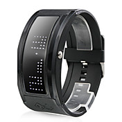 Orologio LED numeri puntinati bianchi