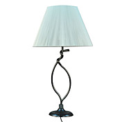 40W lumière contemporaine table en métal avec abat-jour en verre