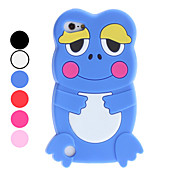 3D Design Cartoon Frog modello Custodia morbida per iTouch 5 (colori assortiti)