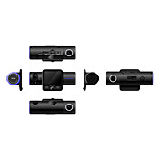 2 Zoll Dual-Kamera 120 Grad Weitwinkel Auto DVR mit eingebautem Mikrofon