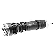 UltraFire Fokus Einstellbare Zoom 5-Mode Cree XM-L T6 LED Taschenlampe (10w, 1000LM, 1x18650)