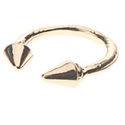 Vintage Style Punk Oro Rivet Frecce Anello