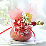 Bolsa favor bela Organza Com Fita - Conjunto de seis (mais cores)