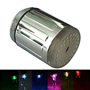 Contemporary 7 farver Ændring LED Faucet Dyse