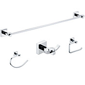 Elegance Solid Brass 4-piece Bathroom Accessory Set A(0605-0401+0407+0405+0410)