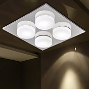 3W 4-lumière Glass Ceiling Light LED