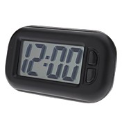2 "calendario reloj digital con la etiqueta engomada (negro)