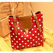Women's Trendy Polka Dots Tote(31*13*28CM)