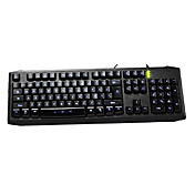 X3 LED-Hintergrundbeleuchtung ABS Durable Gaming USB 2.0 QWERTY-Tastatur