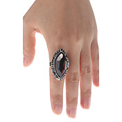 Grabado Marquis anillo cristalino del zircon Estilo Vintage