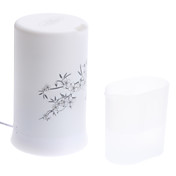 Elegante Patrón wintersweet Colorful Light Aroma Diffuser Humidificador decoración del hogar (110-240V, Conectores surtidos)