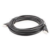 Ultra-sottile placcato in oro 24K HDMI 1.4 maschio a maschio cavo di collegamento (5 m di lunghezza)
